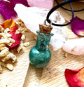 Moon Child Abundance Spell Jar Necklace