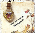 Witches Spell Jar Necklace