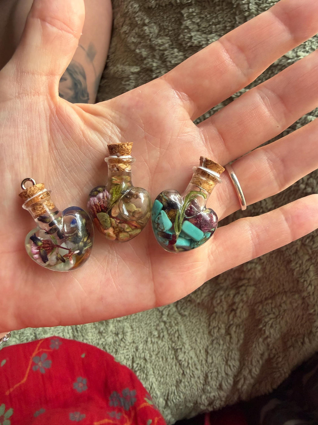 Custom Intuitive Spell Jar Necklace — Handmade to Order