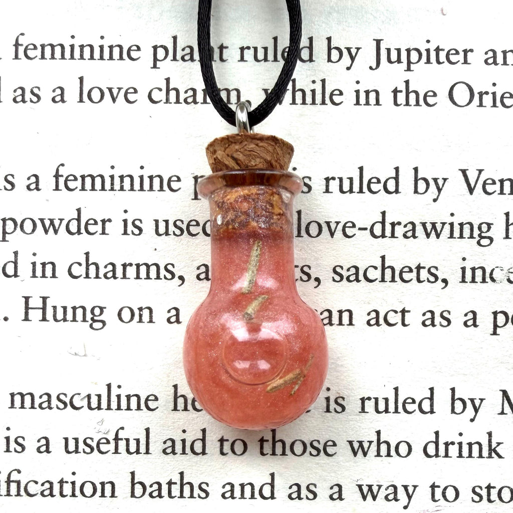 Goddess Venus beauty & attraction Spell Jar Necklace