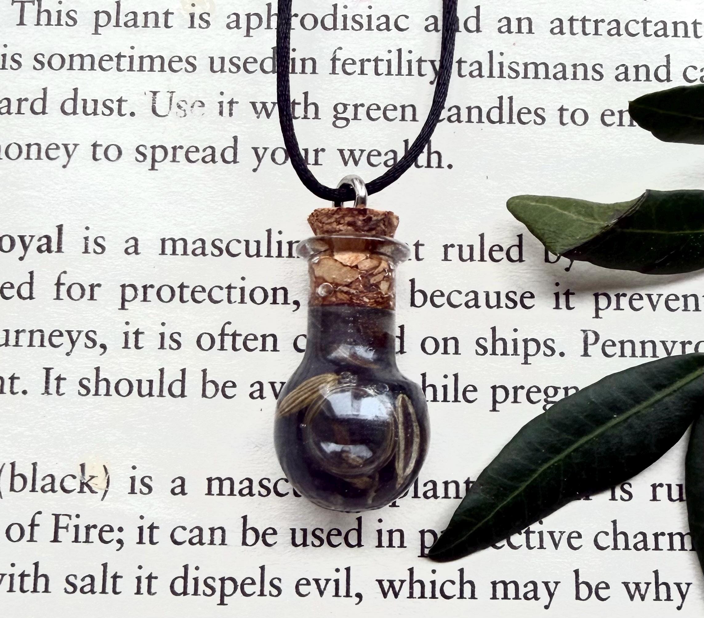 Hecate Protection Spell Jar Necklace