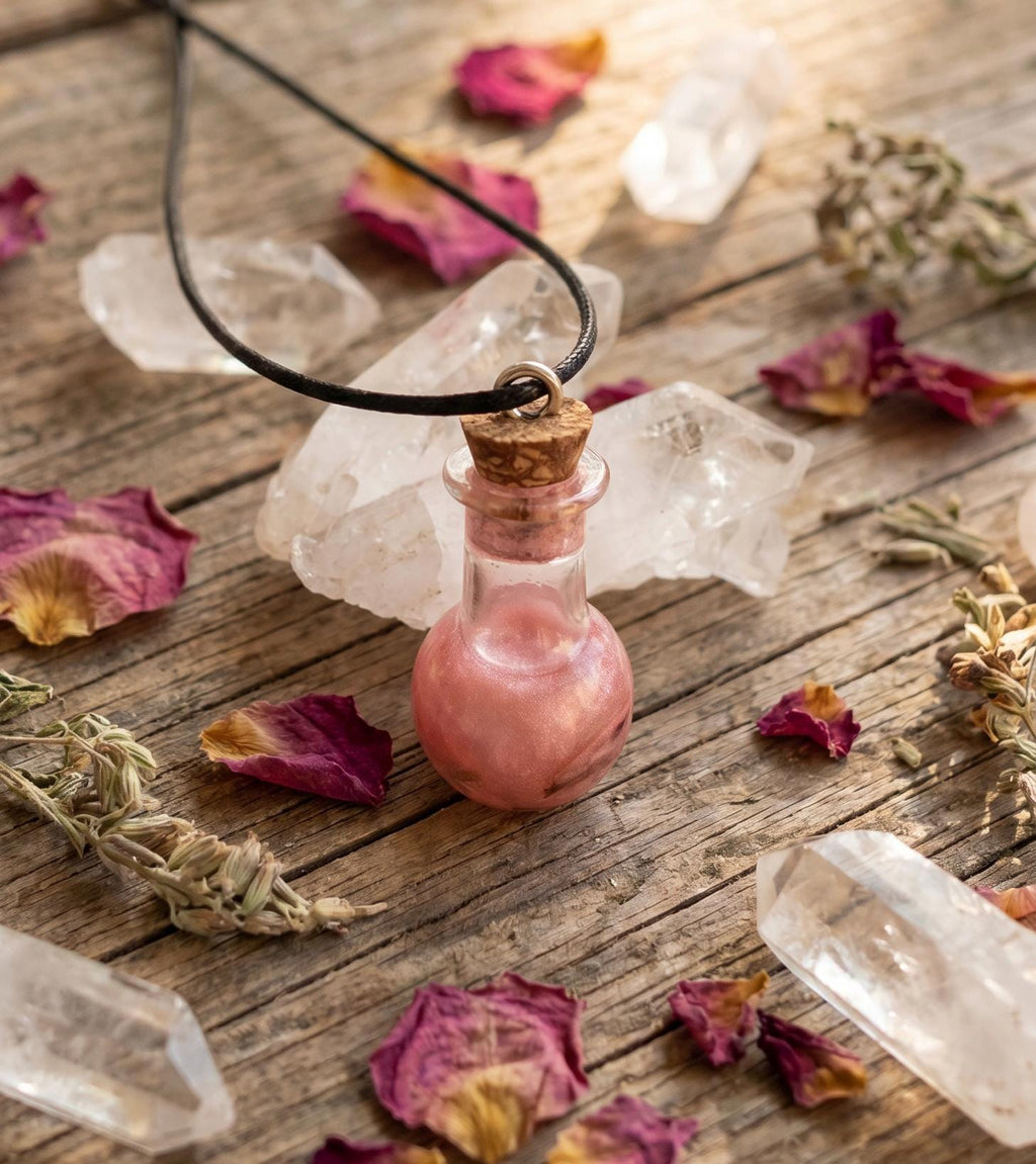 Goddess Venus beauty & attraction Spell Jar Necklace